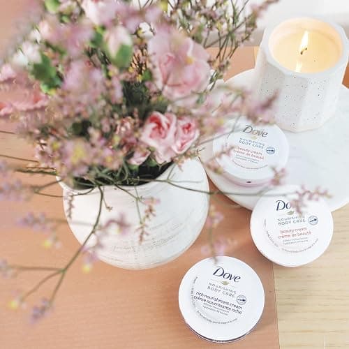 Dove Lotion, Beauty Cream - Light, Fast-Absorbing Face and Body Cream for Normal to Dry Skin, 24-Hour Moisture, Travel Size, 2.53 Fl Oz. (Pack of 12) thumbnail 3