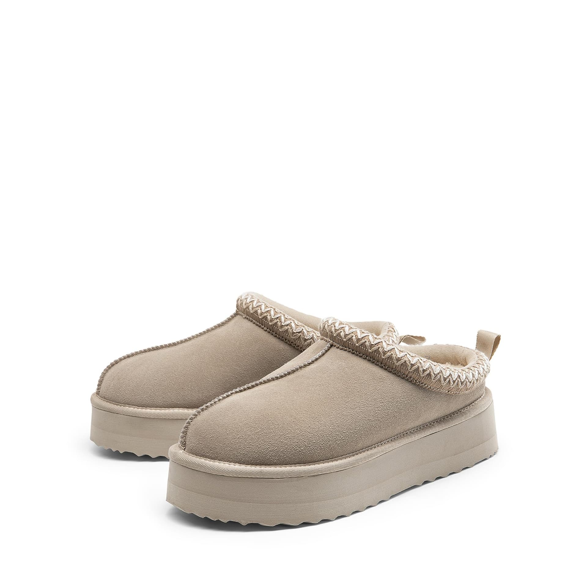 DREAM PAIRS Pantuflas de Plataforma para Mujer, Zapatos de Invierno para Dama con Cálidos y Cómodos thumbnail 2