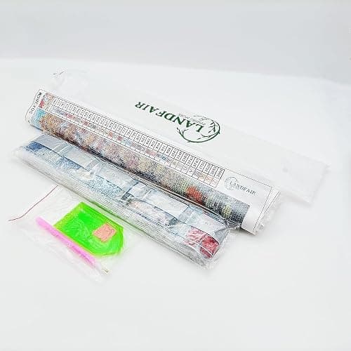 LANDFAIR Diamond Painting Kits - 15x20 inch Round Full Drill Big Ben London Diamond Art Kits for Adults thumbnail 6