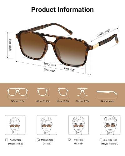 2 pack aviator sunglasses brown and black!! thumbnail 6