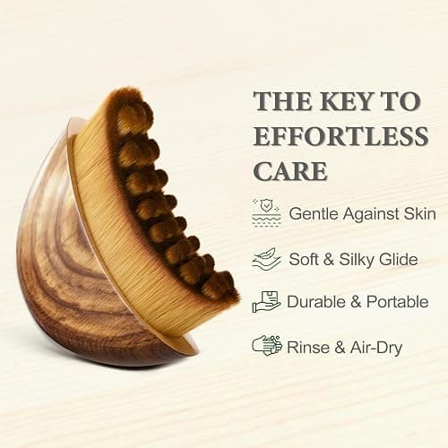 Lymphatic Contour Face Brush, Lymphatic Drainage Brush for Face, Chin & Neck. Features a Newly Upgraded Ergonomic Design for Precise Skin Fit, Suitable for All Skin Types thumbnail 7