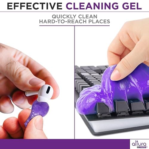 Keyboard Cleaner & Laptop Cleaning Kit - All-In-One Electronic Screen Cleaner for Computer, PC, MacBook, iPhone, Camera Accessories - Gifts for Gamers Men, Stocking Stuffers for College Tech Guy Geeks thumbnail 4