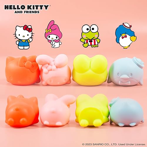 Hamee SquiSHU Sanrio Hello Kitty and Friends [Pull Stretchy Dough Fidget Squishy Sensory Toy] [Soft Squeeze Ball] [Hand Therapy Relaxing and Calming or Soothing] Gift for Kids, Adults - Tuxedosam thumbnail 7