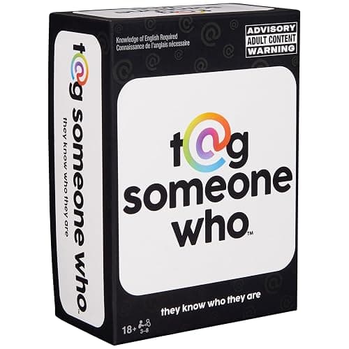 Spin Master Games, Tag Someone Who, The Viral Hit Adult Card Game, Bachelorette Party Activity, Meme Party Game, 3-8 Players, for Ages 18 & Up - Image 1