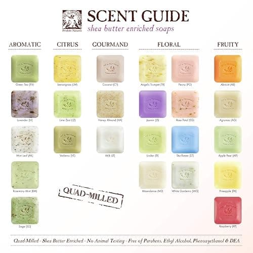 Pre de Provence Artisanal Soap Bar, Enriched with Organic Shea Butter, Natural French Skincare, Quad Milled for Rich Smooth Lather, 8.8 Ounce, Lily Of The Valley thumbnail 11
