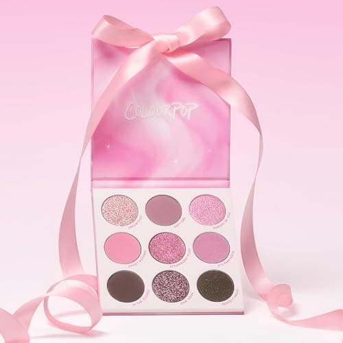Colourpop Pink Dreams Eyeshadow Palette - Neutral & Pink Eyeshadow Palette with Matte & Glitter Finishes - High Pigment Cool Toned Eye Makeup with Longwear Formula (0.3 oz) thumbnail 8
