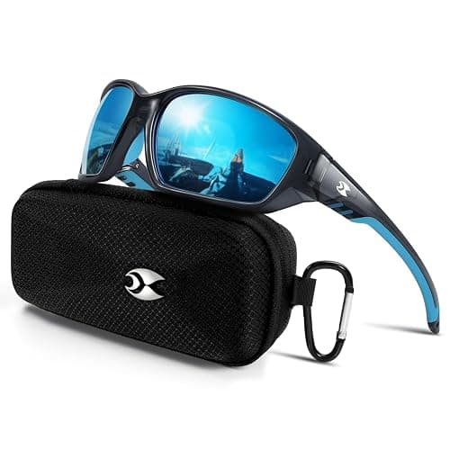 suoso Sports Polarized Sunglasses for Men: Womens UV400 Protection Sun Glasses Wrap Around Goggles for Fishing Driving TR90 - Image 1