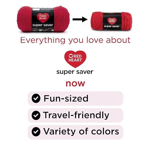 Red Heart Super Saver Super Yarn Craft Kit for Crochet & Knitting & Amigurumi Projects thumbnail 7