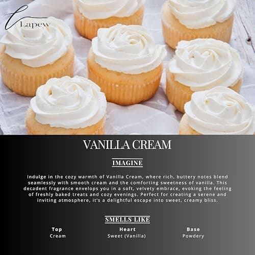 Lapew Vanilla Cream Carpet Deodorizer Powder for vacuuming | Powerful Odor Eliminator for Home | Upholstery refresher | Scented Deodorant | pet friendly thumbnail 3