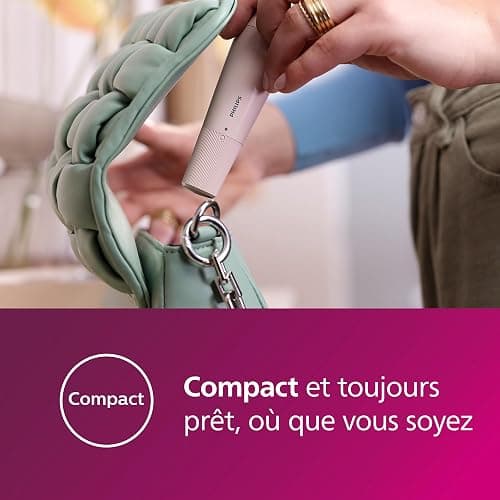 Philips Series 5000 - épilateur visage, épilateur individuel pour femme, sans fil et compact, avec tête hypoallergénique, épilation douce et rapide du visage, retouches faciles, modèle BRR454/00 thumbnail 6