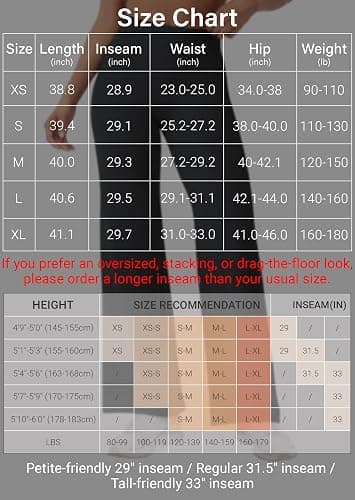 YEOREO Workout Leggings Womens No Front Seam Straight Leggings 29" / 31.5" / 33" High Waist Buttery Eddiy Gym Yoga Pants thumbnail 4