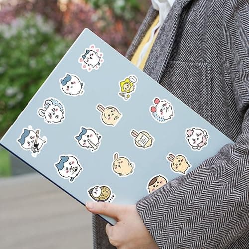 50Pcs Kawaii Chiikawa Sticker for Kids, Cute Cartoon Waterproof Vinyl Stickers for Adult Teen Girl Student Water Bottle, Laptop, Phone, Computer, Guitar, Notebook, Skateboard, Travel Case, Scrapbook thumbnail 2