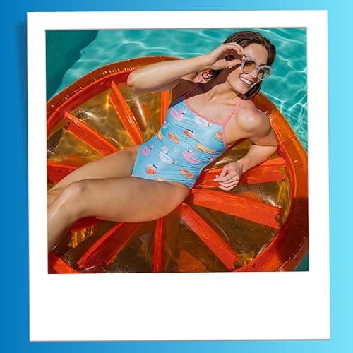 Sporti Micro Back Women's Athletic One Piece Swimsuit - Competitive Bathing Suit for Lap Swimming thumbnail 7