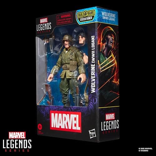 Marvel Legends Series Wolverine (WWII Logan), X-Men Comics Collectible 6-Inch Scale Action thumbnail 10