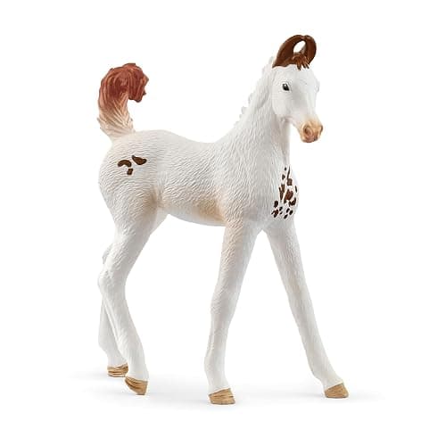 Schleich Horse Club - Marwari Foal - 3" Hand-Painted Collectable, Realistic Toy Horse Figurine for Girls and Boys. Durable Educational Figure for Fun Imaginative Play. Cool Kids Toys Ages 5+ 14896 - Image 1