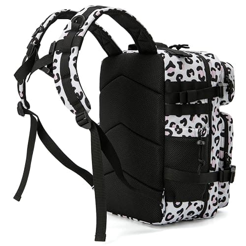 QT&QY 25L/45L Military Tactical Backpack For Men Molle Daypack 3 Day Bug Out Bag Hiking Rucksack With Bottle Holder thumbnail 3