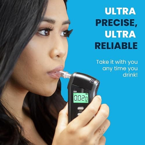 BACtrack S80 Breathalyzer | Professional-Grade Accuracy | DOT & NHTSA Approved | FDA 510(k) Cleared | Portable Breath Alcohol Tester for Personal & Professional Use thumbnail 3