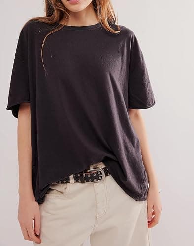 NUFIWI Women Y2K Short Sleeve Butterfly Tops Overzied Patchwork Cutout Back Tshirts Preppy Backless See Through Kawaii Shirts thumbnail 3