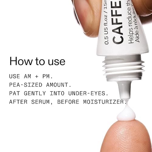 The INKEY List Caffeine Eye Cream - Reduces Dark Circles, Brightens & Depuffs, Targeted Eye Treatment thumbnail 9
