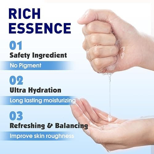 54 Pack Bulk Sheet Face Masks Skincare, Hydrating and Moisturizing Face Mask for All Skin Types, Collagen Facial Masks for Skin Care, Easter Basket Stuffers, Mothers Day Gifts (9 Types x 6 Pcs) thumbnail 6