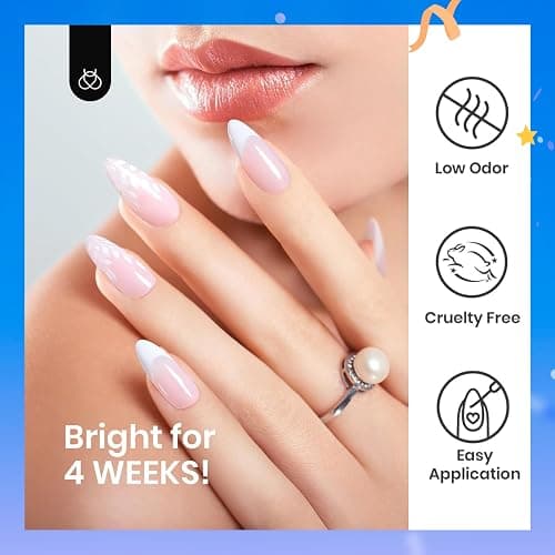 beetles Gel Polish Swirl Nail Art Gel White Gel Liner Nail Polish White Nail Polish 1 pcs 7ml Classic White Color Gel Art Paint for Thin French Line Nail Art Polish Soak off Uv Lamp Manicure Salon - White*1pc thumbnail 7