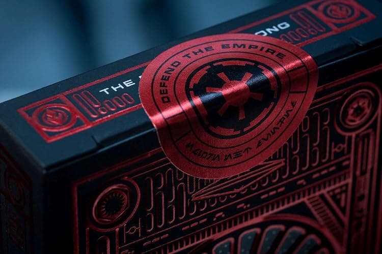 theory11 Star Wars Playing Cards - Dark Side (Red) thumbnail 11