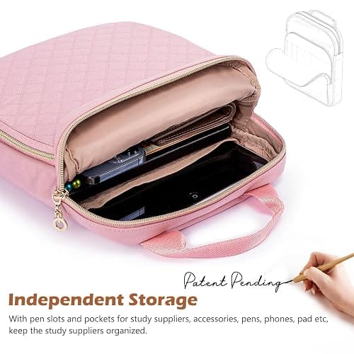 Book Sleeve with Zipper Book Pouch, Book Protector Bag,Book Sleeve for Book Lovers, Book Cover, Book Carrying Case for Book Accessories, Study Suppliers thumbnail 4
