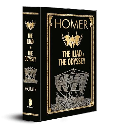 HOMER: The Iliad & the Odyssey (Deluxe Hardbound Edition) - Image 1