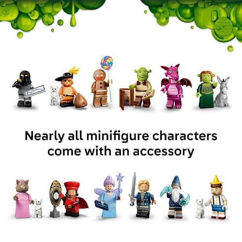 LEGO Minifigures Shrek Series 6-Pack 66815 | Mystery Box Set, 6 Collectible Shrek Toys, Boys & Girls, Ages 6+, Pretend Play, Kids Bedroom or Desk Decor, Party Favor thumbnail 6