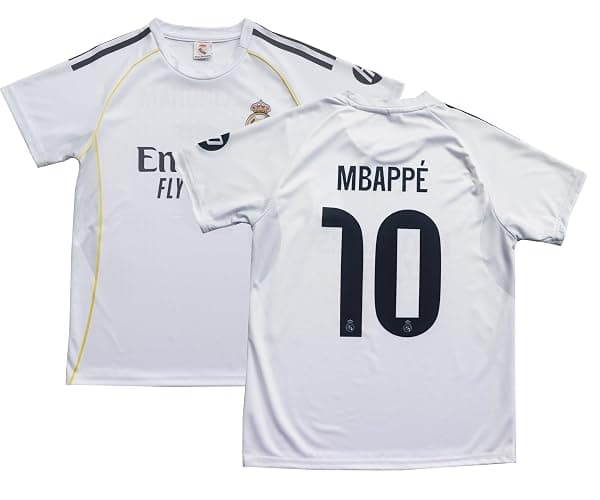 ORGBRAIN Madrid #10 Football Soccer Kids Jersey Shorts Socks Set Youth Sizes thumbnail 2