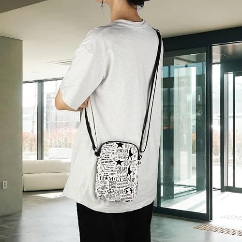 POFULL Musical Lover Crossbody Bag Musical Merchandise Theater Fans Gift thumbnail 4