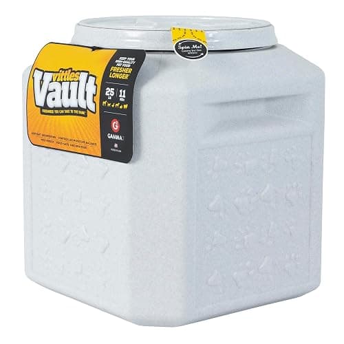 Gamma2 Vittles Vault Pet Food Storage Containers - Sealed Dog and Cat Food Storage Container, Fits up to 25lbs, Made in the USA - [12"L x 13.75"H] - Image 1