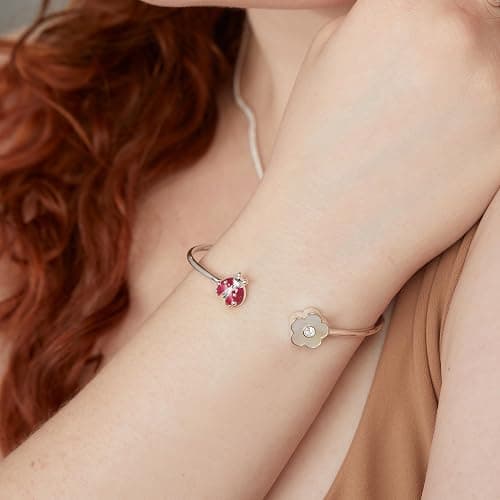 Alex and Ani Ladybug and Daisy Flex Cuff thumbnail 4