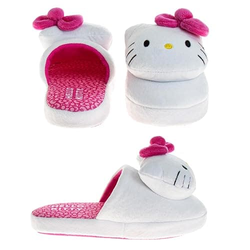 Josmo Hello Kitty Sanrio Wome Strawberry Shortcake Harry Potter Sweet Hearts House Slippers Cozy Warm Indoor Slippers for Adult Size 5-12 US Womens thumbnail 3