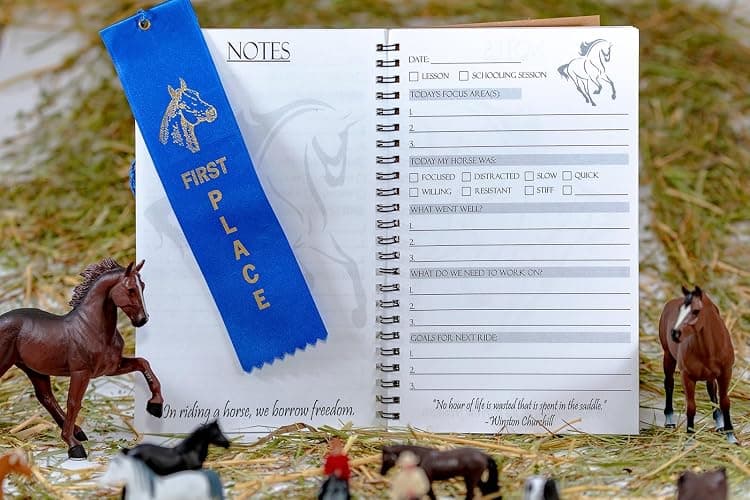 Horseback Riding Journal – Track Lessons, Goals & Progress | Equestrian Training Logbook for Girls, Women & Horse Lovers – 100 Pages, Spiral Bound, Perfect Horse Gift thumbnail 6