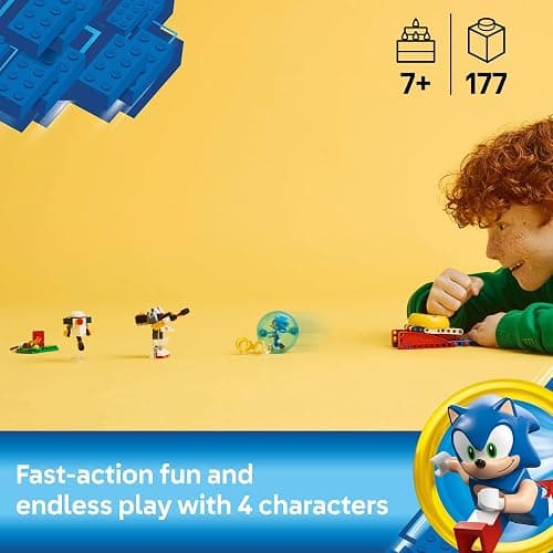 LEGO Sonic The Hedgehog : Sonic’s Campfire Clash, Collectible Gaming Toy for Kids and Video Game Fans, Fun Buildable Playset for Boys and Girls Aged 7 and Up 77001 thumbnail 2