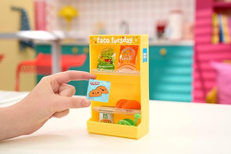 MGA's Miniverse Make It Mini Spaces Furniture (2 Pack), Mystery Surprise Packaging, Mini Collectibles, Replica Food, Replica Plants, Customize, DIY Crafts, Hobby, Collectors, Display, Gifts, 8+ thumbnail 6