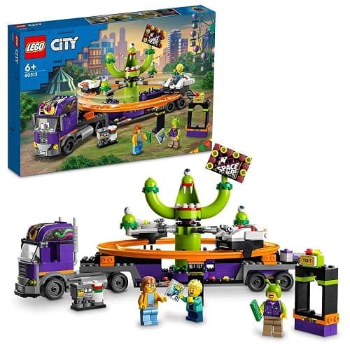Lego City Truck with Space Carousel Rare Set - Image 1
