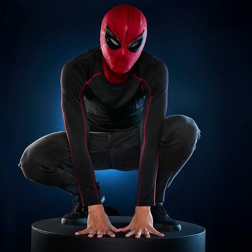 Spider-Man Marvel Legends Series Homecoming Electronic Expressive Mask, Premium Interactive Roleplay Gear for Adults thumbnail 8