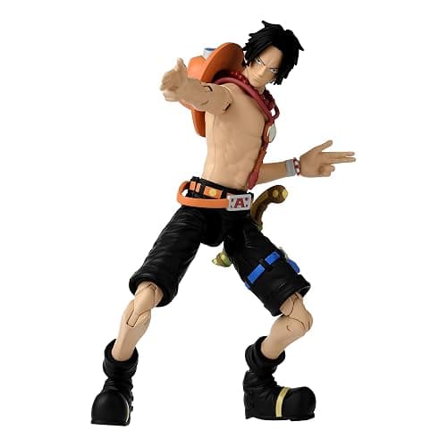 ANIME HEROES - One Piece - Portgas D. Ace Action Figure | One Piece 6 Inch Action Figure Anime Heroes - Portugas D Ace thumbnail 6