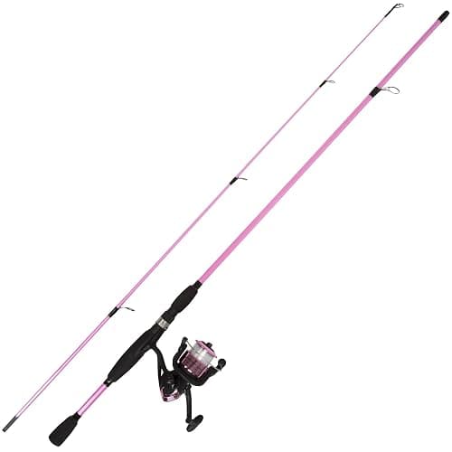 Fiberglass Fishing Pole - Strike Series 78-Inch Collapsible Rod and Spinning Reel Combo, EVA Handle, Pre-Spooled Reel, Fishing Gear for Catching Walleye, Bass, Trout, and More by Wakeman - Image 1