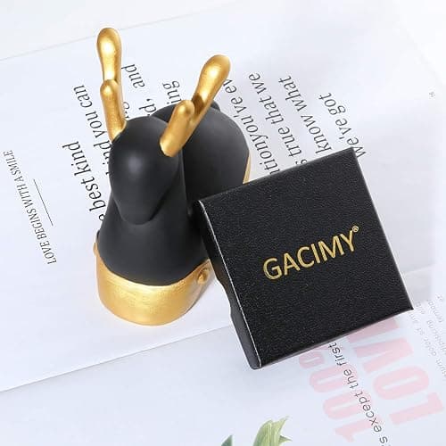 Gacimy Gold Hoop Earrings for Women 14K Real Gold Plated Hoops with 925 Sterling Silver Post thumbnail 7