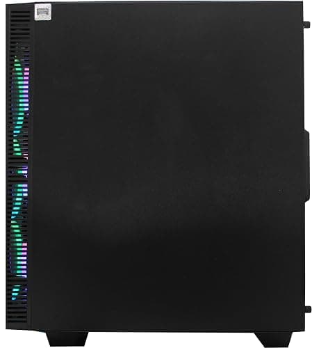 XUM Titan Prebuilt Gaming PC: AMD Ryzen 5 5500GT, Radeon Vega 7 Integrated Graphics, 16GB DDR4 RAM, 256GB NVMe SSD, 1TB HDD, 500W PSU 80+ Bronze, aRGB, WiFi 5, Windows 11 Home, Entry Level, Black Case thumbnail 5