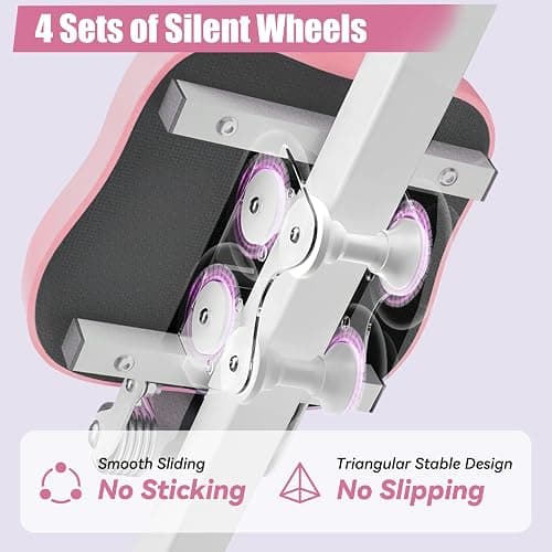 EPHESPORT Multifunctional Ab Machine, Adjustable Ab Workout Equipment, Ab ＆ Sit Up Machine for Stomach Workout, Foldable Abdominal Trainer With Knee and Back Protection, Full Body Workout for Home Gym thumbnail 4