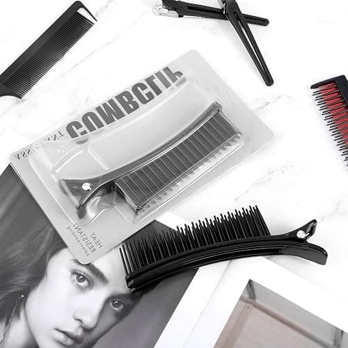 2PCS Hair Clips for Styling Sectioning, Professional Alligator Grip Clips for Salon & Home Styling - Non-Slip Sectioning Hair Holders, Perfect for Haircuts & Dyeing- Hair DIY Accessories thumbnail 8