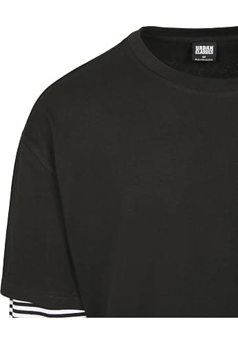 Urban Classics Men's Longsleeve T-Shirt Oversized Double Layer Striped Ls Tee T-Shirt thumbnail 7