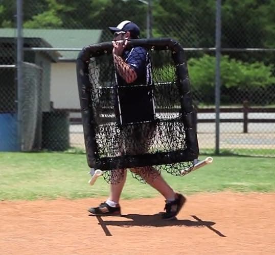 Pitchers Pocket® The Original 9 Hole Pitching Net | Softball & Baseball Pitching Target thumbnail 9