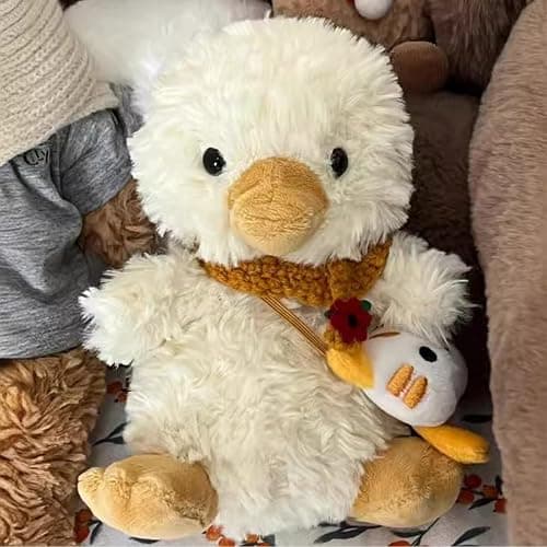 JNGTKL Duck Teddy, 15cm Duck Toy, Yellow Duck Plush, Soft Plush Toy, Sweet Duck Doll, Small Duck Lovely Doll, Warm Plush Duck Gifts For Valentine's Day Children's Day Birthday thumbnail 2