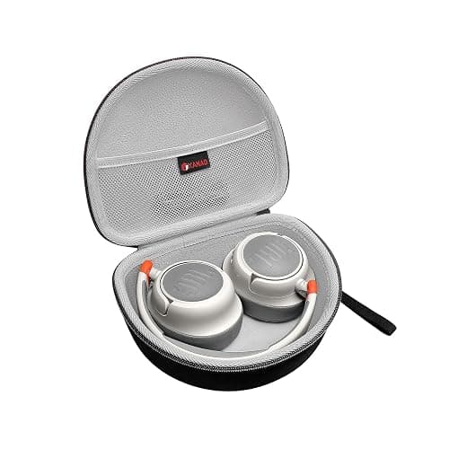 XANAD Hard Case for JBL Junior 470NC or JBL JR 470 NC/JR 460 NC or JBL Junior 320BT Kids Headphone - Gray - Image 1