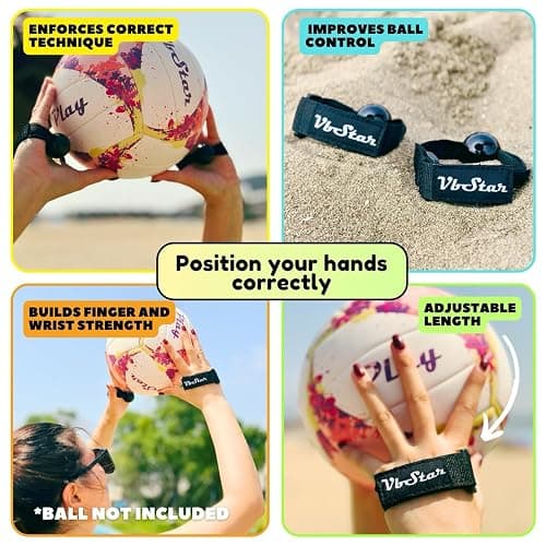 VbStar Volleyball Training Equipment Aid - Practice Your Serving, Setting & Spiking with Ease, Great Solo Serve & Spike Trainer for Beginners & Pro, Perfect Volleyball Gift thumbnail 8